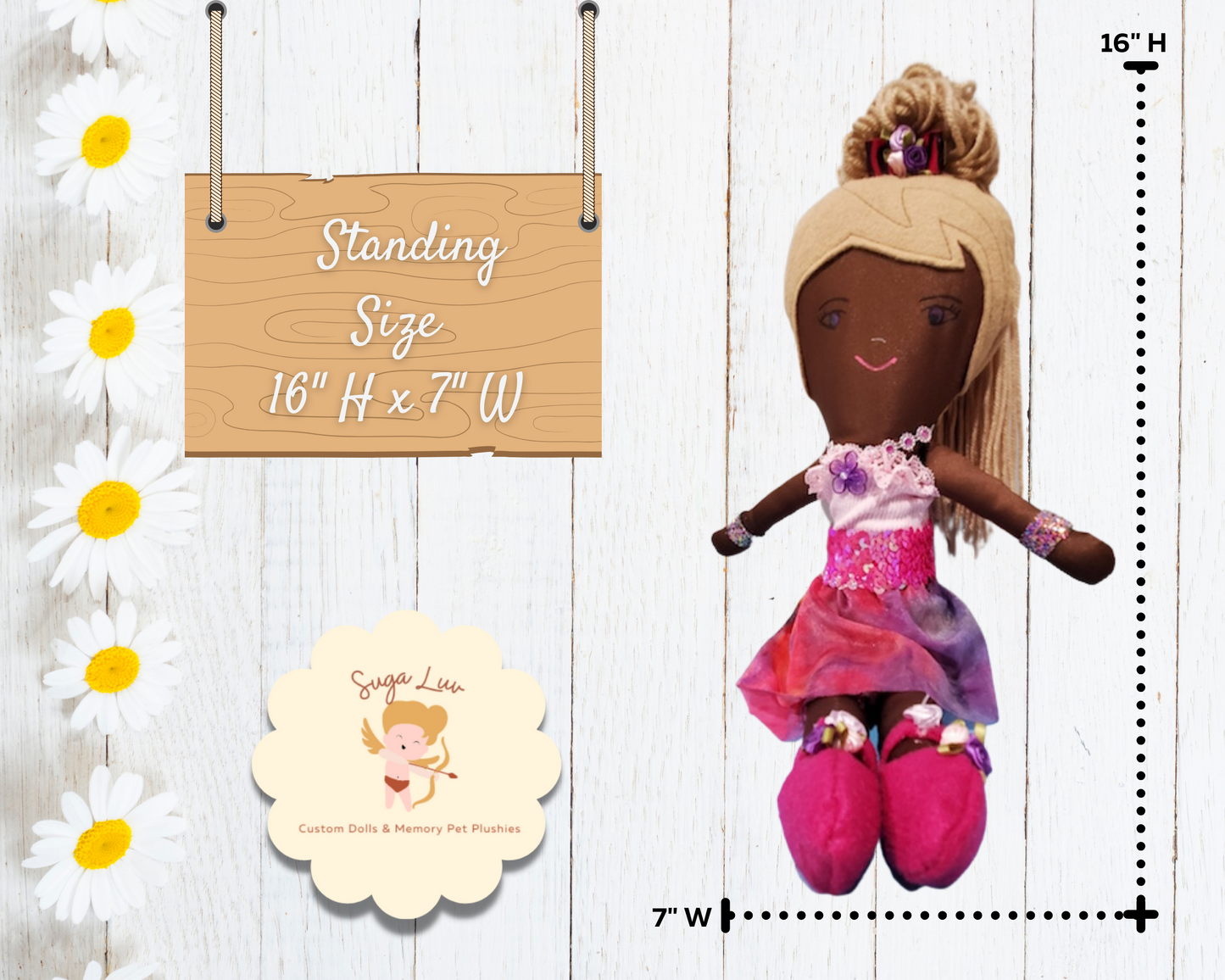 Doll, Handmade Doll and doll clothing,"Party Girl"
