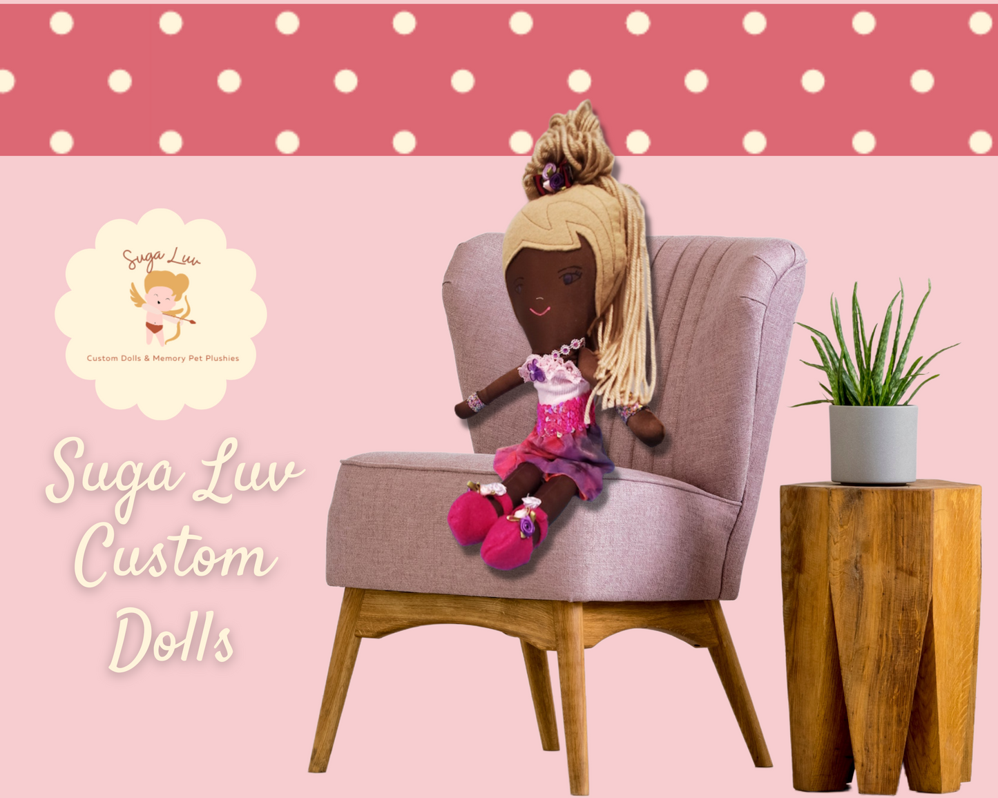 Doll, Handmade Doll and doll clothing,"Party Girl"
