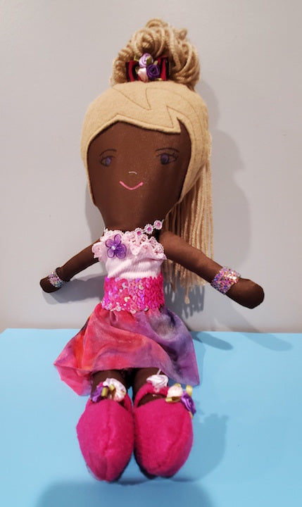 Doll, Handmade Doll and doll clothing,"Party Girl"
