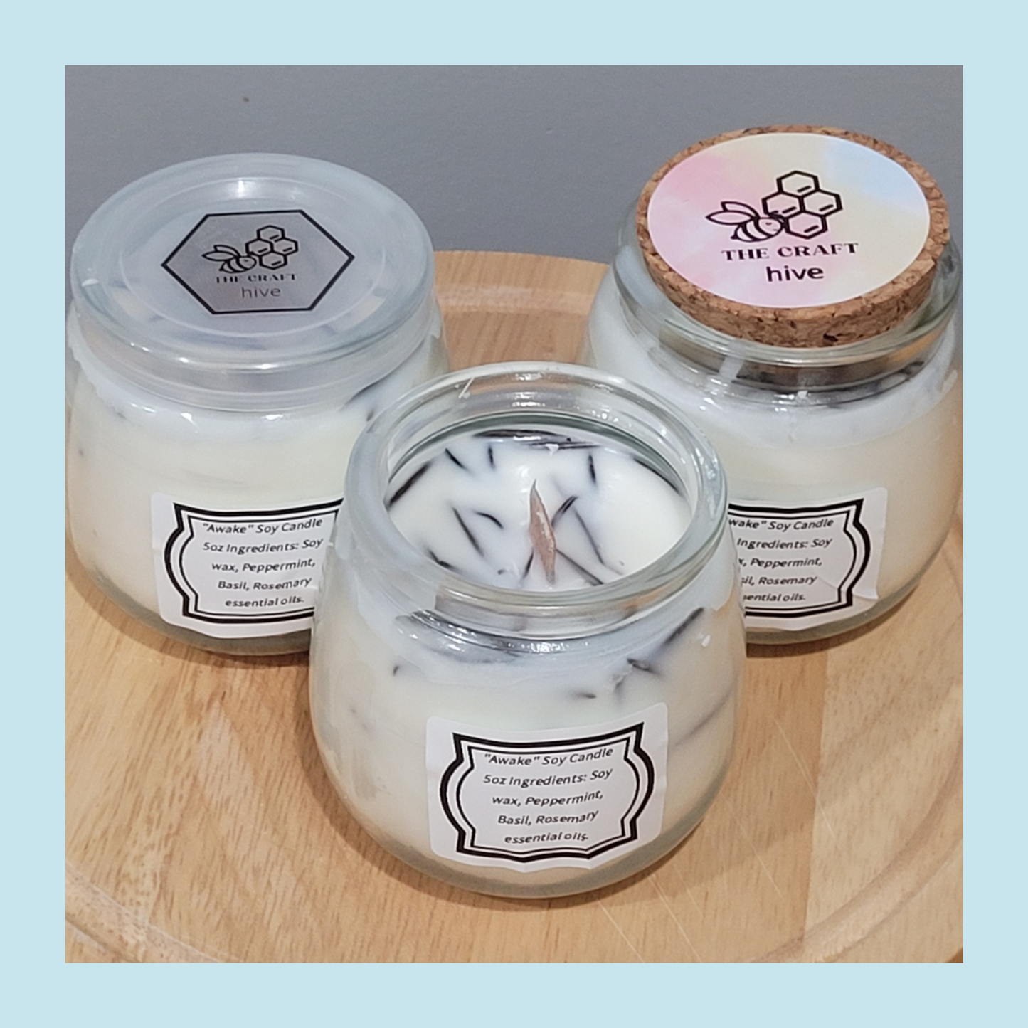 Candle, Scented Aromatherapy Candles Holiday Collection with Real Essential Oils