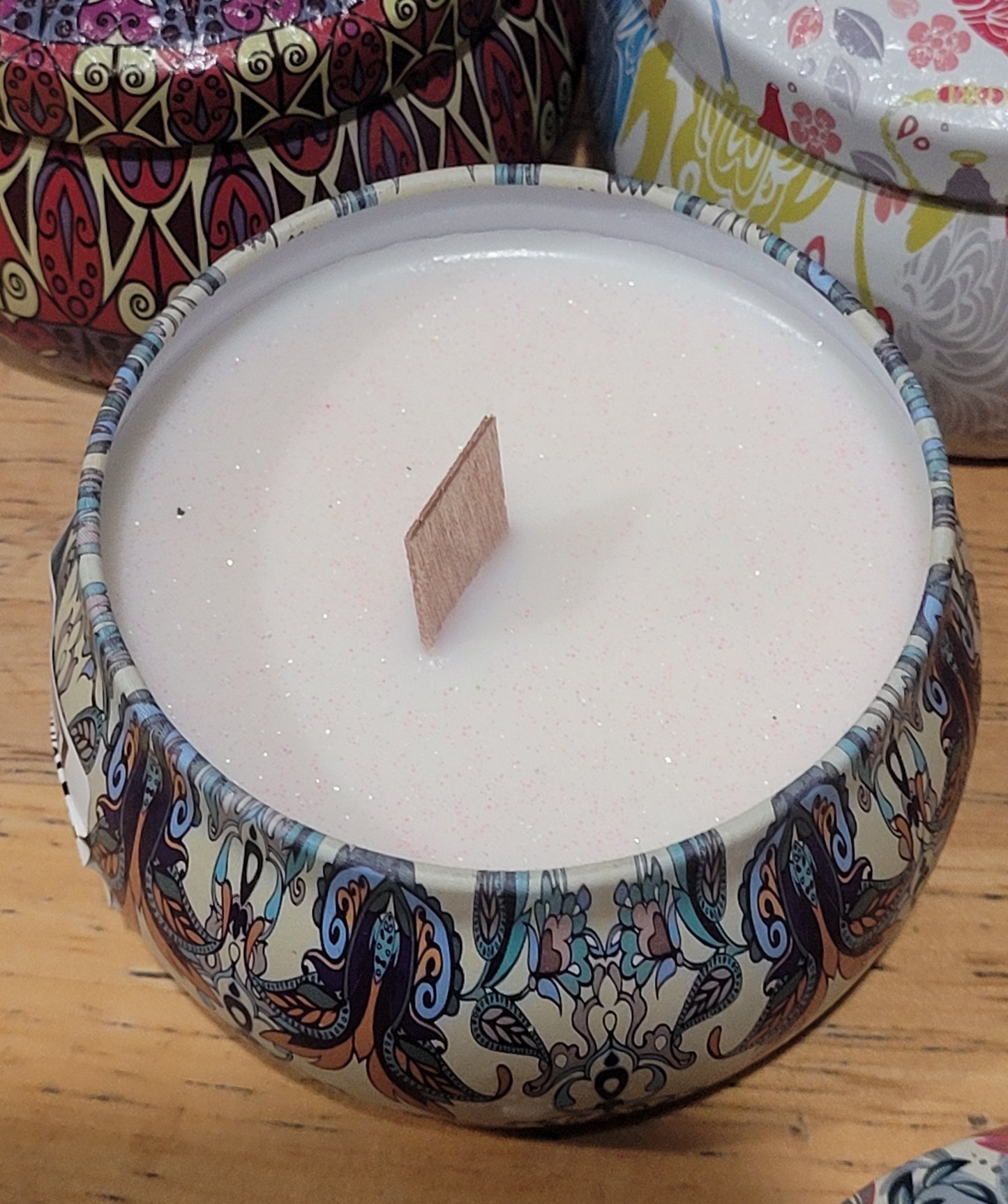 Candle, Tins