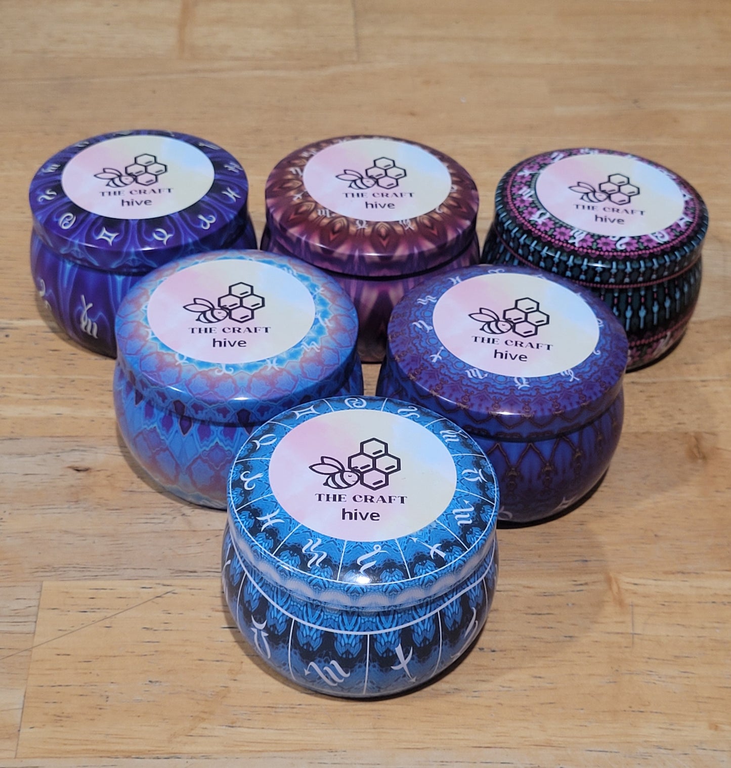 Candle, Tins