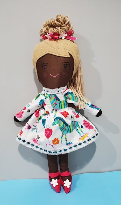 Doll, Handmade Doll and doll clothing, Fun Horse