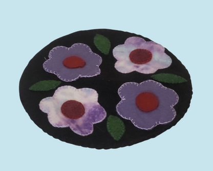 Penny Rugs, Hand Embroidered, Handmade