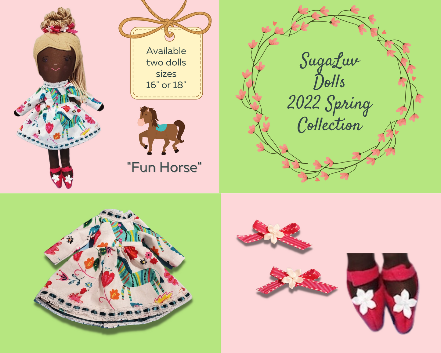 Handmade Doll and doll clothing,"Fun Horse"