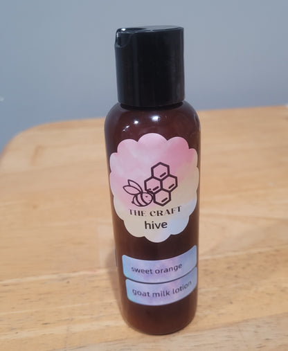 Body Lotion, Goat Milk Aromatherapy Blend, with Real Essential Oils