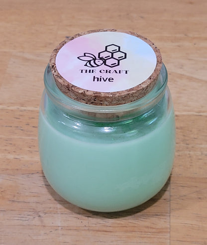 Candle, Scented Fragrance Candle, Holiday Collection, Glass Jar with Lid